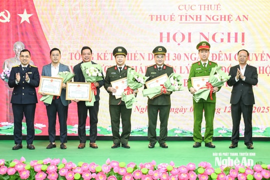 Tổng kết Chiến dịch 30 ngày đêm chuyển đổi mô hình quản lý thuế đối với hộ kinh doanh