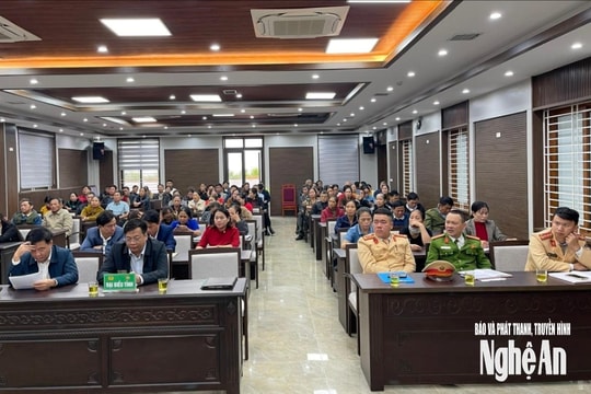 Nâng cao vai trò nông dân về đảm bảo ATGT nông thôn ở Nghệ An