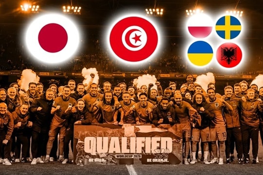 Hà Lan ở bảng F World Cup 2026: cửa đi tiếp rộng mở