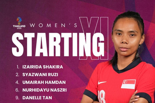 Trực tiếp nữ Indonesia vs Singapore: Quyết định vé bán kết