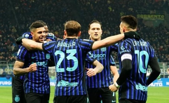 Inter thắng Como 4-0 tại San Siro, tạm chiếm ngôi đầu