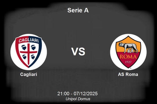 Nhận định Cagliari vs AS Roma - Serie A