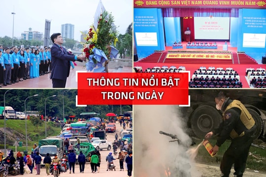 Nghệ An: Thông tin nổi bật ngày 7/12