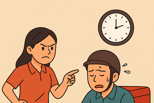 Vợ cưỡng ép chồng lao động quá sức có thể bị phạt tiền từ 20 đến 30 triệu đồng?