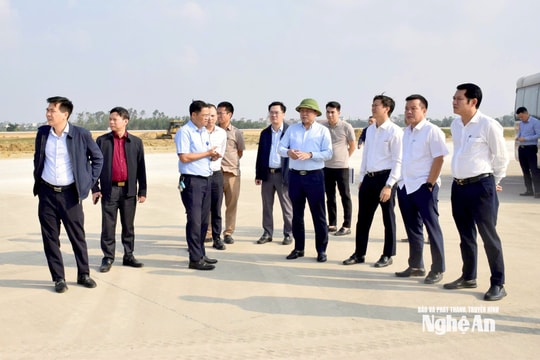 Khẩn trương hoàn thiện các hạng mục, sẵn sàng đưa sân bay Vinh khai thác trở lại từ 19/12