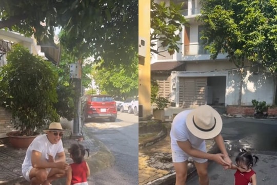 Châu Khải Phong ví con gái là 'bạn gái nhỏ' gây chú ý