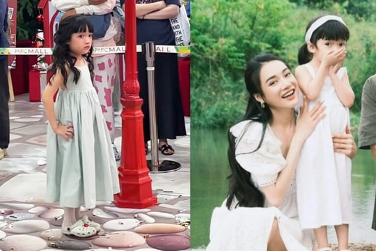Con gái Trường Giang tự tin biểu diễn, ngoại hình giống mẹ