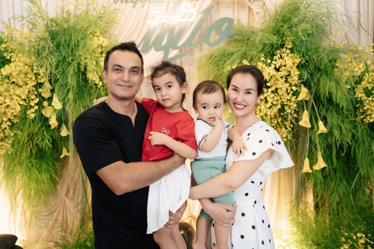 Võ Hạ Trâm: Hai con lai Ấn giống hệt bố từ ngoại hình đến tính cách