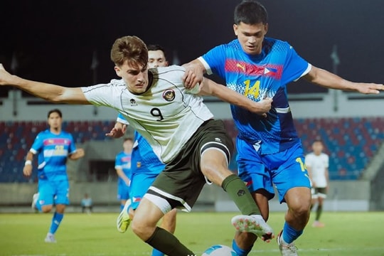 Indonesia lo U22 Việt Nam hòa Malaysia ở SEA Games 33
