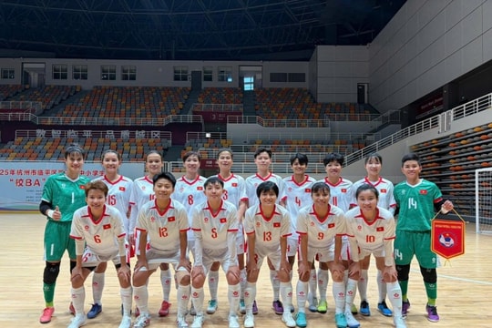 Futsal nữ Việt Nam công bố 14 cầu thủ dự SEA Games 33