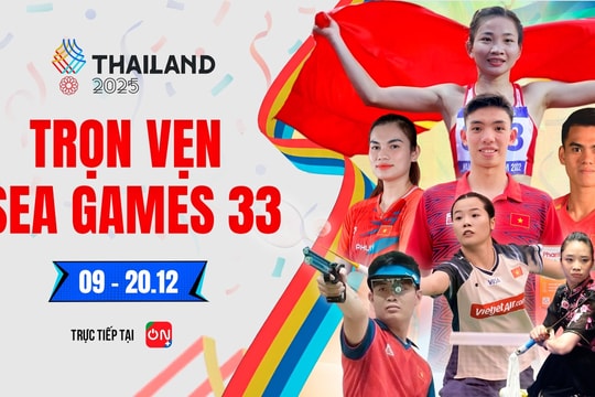 Lịch thi đấu SEA Games 33 2025 của Việt Nam hôm nay 10/12/2025