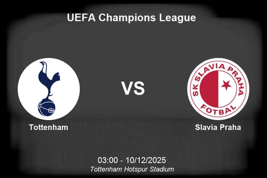 Nhận định Tottenham vs Slavia Praha - UEFA Champions League