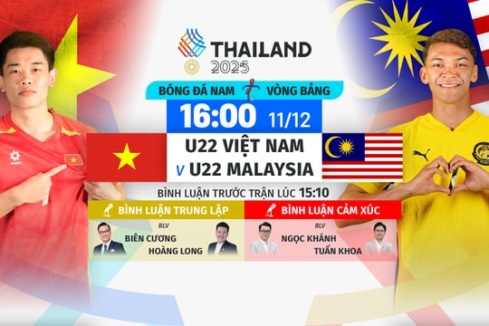 VTV5 VTV6 trực tiếp bóng đá Việt Nam vs Malaysia 16h ngày 11/12