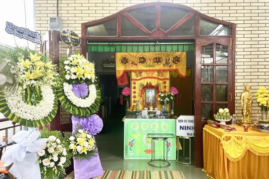 Tang lễ nghệ sĩ Thương Tín: Khung cảnh hiu quạnh tại quê nhà