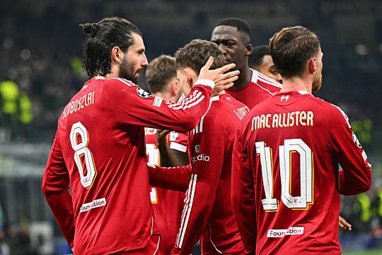 Liverpool thắng Inter 1-0 tại San Siro: 200 triệu và Salah