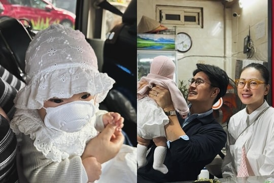 Ngô Thanh Vân hiếm hoi khoe con gái, đôi mắt gây chú ý