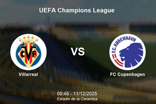 Nhận định Villarreal vs FC Copenhagen - UEFA Champions League