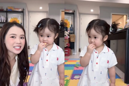 Con gái Sam gây chú ý với thói quen ăn uống tiết kiệm