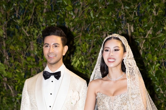 Tiên Nguyễn tổ chức hôn lễ lần hai tại resort sang trọng ở Đà Nẵng