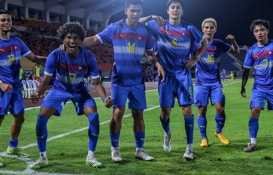 U22 Philippines gây sốc SEA Games 33, hạ U22 Indonesia