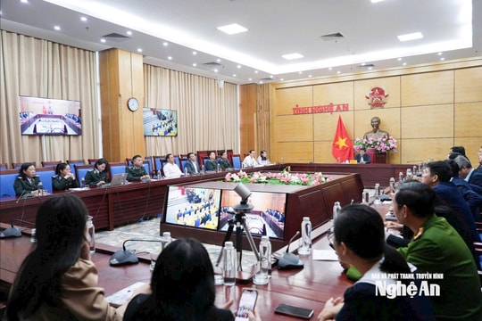 Hội nghị trực tuyến toàn quốc tổng kết, triển khai nhiệm vụ trọng tâm ngành Tư pháp