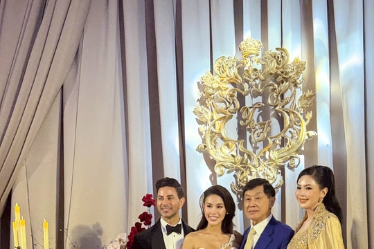 Phong cách bà Lê Hồng Thủy Tiên tại hôn lễ con gái Tiên Nguyễn