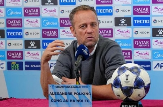 Công an Hà Nội thua 0-1 Tai Po, HLV Polking vẫn hài lòng