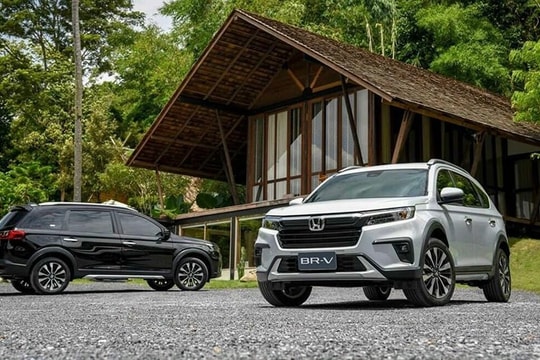 Honda BR-V 2025 G và L: Giá lăn bánh, ưu đãi 50% trước bạ