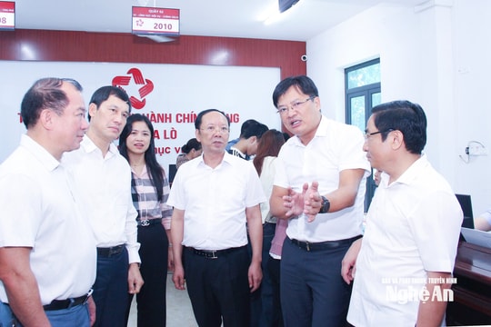 Nghệ An tăng tốc chuyển đổi số, đổi mới tư duy phục vụ