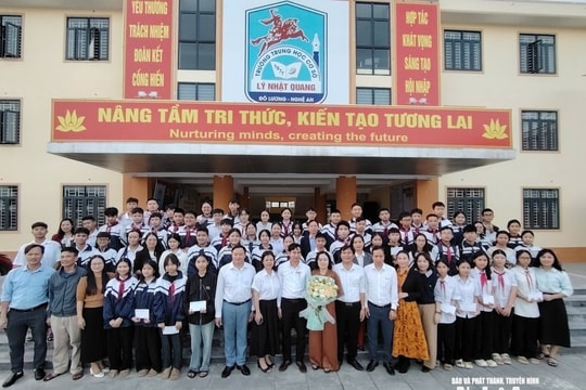 "Lộ diện" những gương mặt xuất sắc nhất tại Kỳ thi học sinh giỏi lớp 9 của Nghệ An