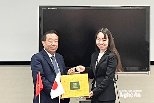 Đoàn công tác tỉnh Nghệ An làm việc với Cơ quan Hợp tác Quốc tế Nhật Bản (JICA) tại Tokyo