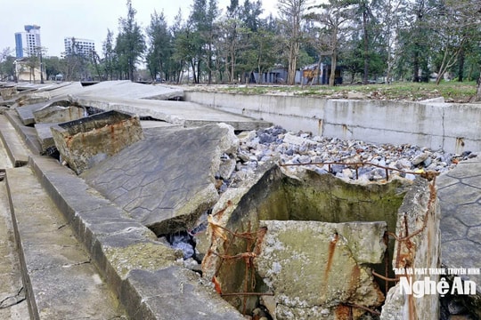 Phường Cửa Lò đề xuất phương án khắc phục Khu lâm viên phía Đông đường Bình Minh để phục vụ mùa du lịch năm 2026