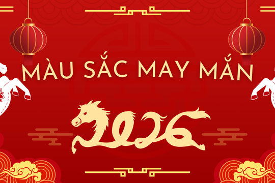 Màu sắc may mắn năm 2026 của 12 cung hoàng đạo
