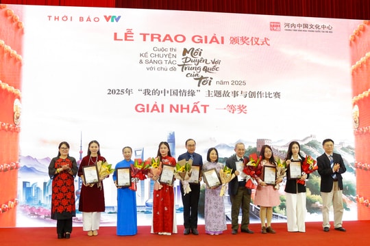 Cuộc thi 'Mối duyên với Trung Quốc' vinh danh 100 tác phẩm
