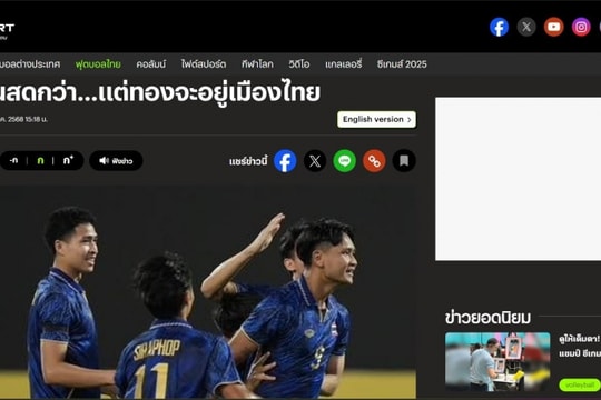 Báo Thái: U22 Việt Nam khỏe hơn, HCV vẫn ở Rajamangala