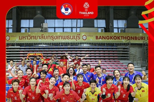 Việt Nam thắng Philippines 1-0, vào chung kết futsal nữ SEA Games 33
