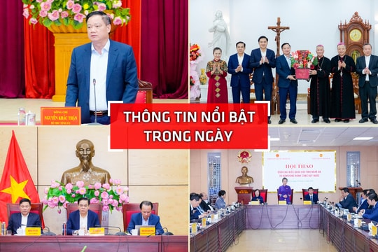 Nghệ An: Thông tin nổi bật ngày 18/12