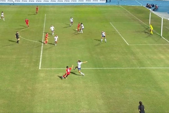 Tuyển nữ Việt Nam mất oan bàn thắng ở SEA Games 33