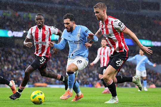 Man City 2-0 Brentford: Cherki, Foden và Savinho định đoạt