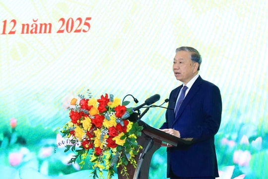 Toàn văn phát biểu của Tổng Bí thư Tô Lâm tại Hội nghị toàn quốc tổng kết công tác Tuyên giáo và Dân vận của Đảng năm 2025