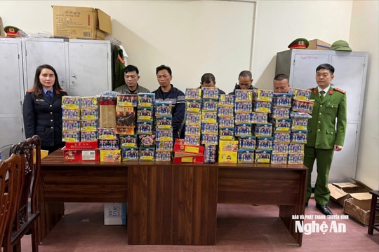 Triệt phá đường dây buôn bán, tàng trữ hơn 105 kg pháo nổ do nước ngoài sản xuất