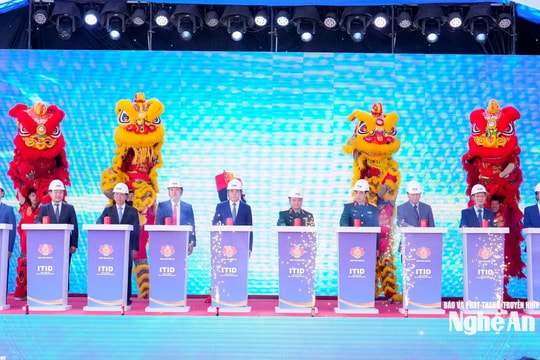 Khởi công dự án đầu tư xây dựng và kinh doanh Cảng nước sâu Cửa Lò