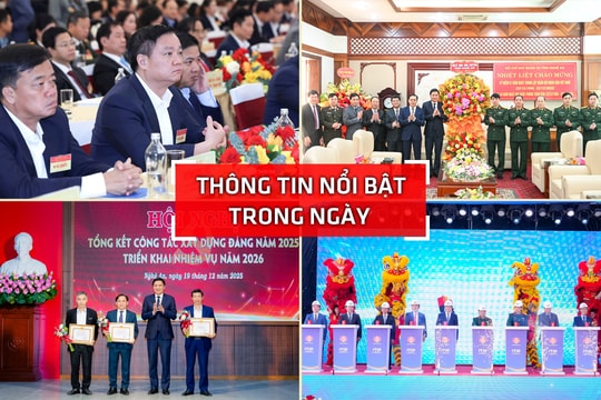Nghệ An: Thông tin nổi bật ngày 19/12