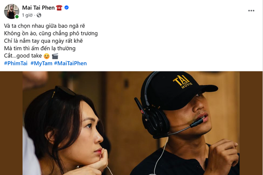 Mai Tài Phến đăng thơ tình, hé lộ quan hệ với Mỹ Tâm