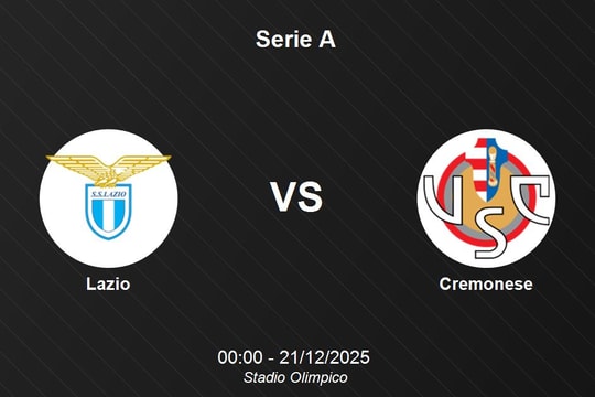 Nhận định Lazio vs Cremonese - Serie A
