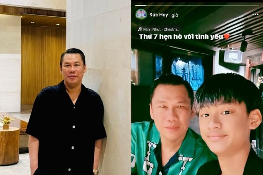 Con trai Lệ Quyên 14 tuổi cao vượt bố, sống sung túc