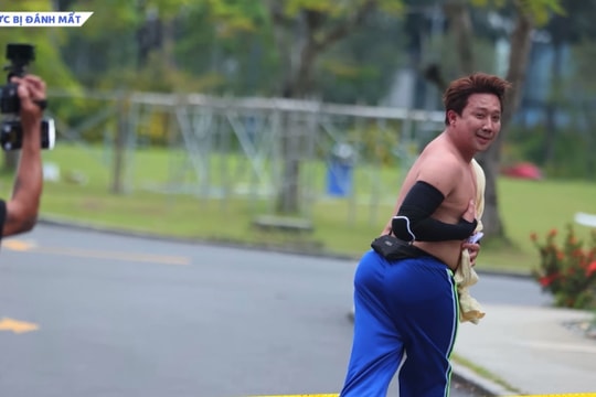 Trấn Thành gây chú ý với ngoại hình tại Running Man Việt Nam