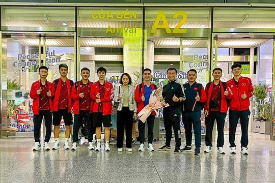 ĐT Futsal Việt Nam về nước, đặt mục tiêu VCK châu Á 2026
