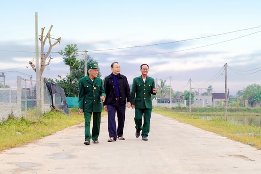 Những cựu binh gương mẫu ở Tân Trai