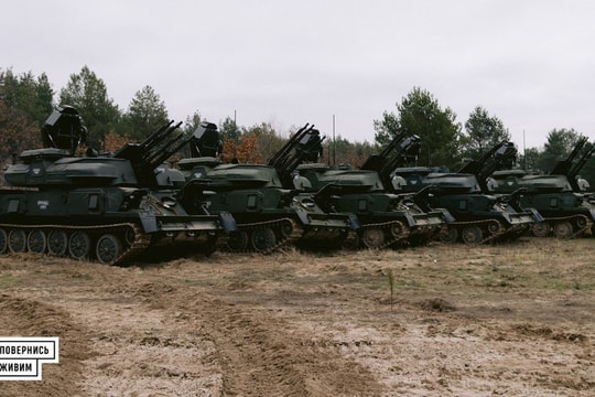 Hiện đại hóa pháo phòng không Shilka Ukraine tăng hỏa lực